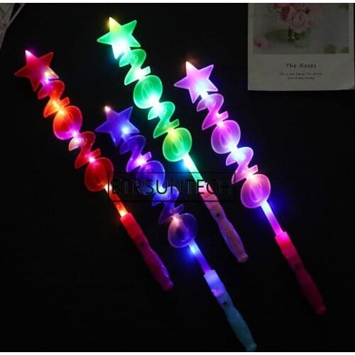 120pcs 2020 Glowing Sticks Delicate Unique LED Luminous Wands Funny Flashing Toys New Year Party Favors for Kids Children
