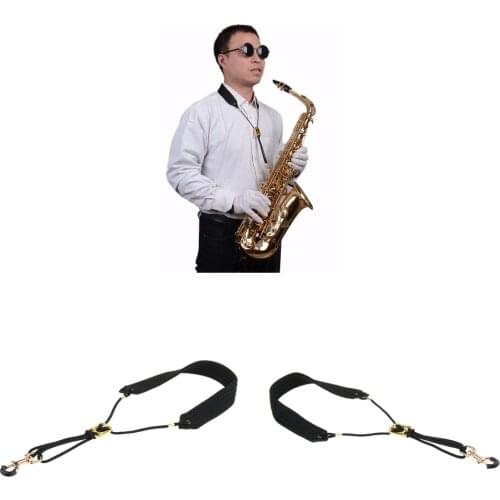 2pcs Adjustable Sax Neck Strap Alto Soprano Sax Parts Saxophone Players Gift