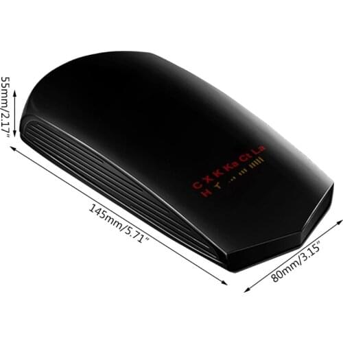Car Ra dar Detector English Russian 360 Degree Vehicle V3 Speed Voice Warning B36B