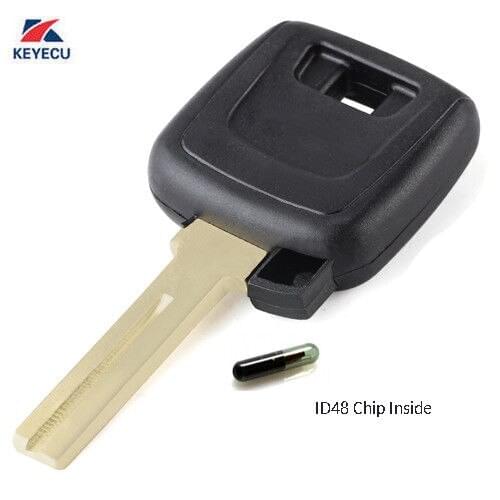 KEYECU Ignition Key Fob for Volvo C30 C70 S40 S60 S80 V50 V70 2006-2012 - LQNP2T-APU