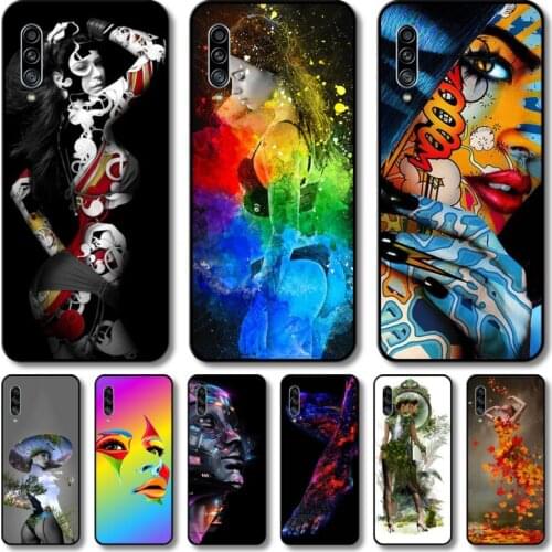 Sexy girl Phone Case Hull For Samsung Galaxy M 10 20 21 31 30 60S 31S Black Shell Art Cell Cover TPU