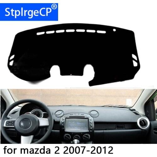 HochiTech for mazda 2 2007-2012 dashboard mat Protective pad Shade Cushion Photophobism Pad car styling accessories