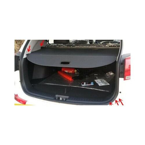 Rear Trunk Shade Black Cargo Cover For Subaru Outback 2015 - 2018
