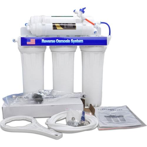 Kitchen 5 Stage Water Filter Ultrafiltration Kitchen Home Purifier Drinking Water Filtration Kit