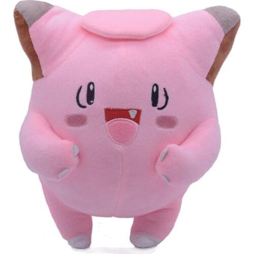 1Pcs 25cm Cute Pokemon Clefairy Plush Toys Dolls Anime Clefairy Plush Toys Doll Soft Stuffed Anime Plush Toys Children Gifts