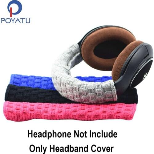 POYATU Headphone Replacement Headband Cushion For Sennheiser HD555 HD565 HD580 HD600 HD650 Headphone Headband Protective Case