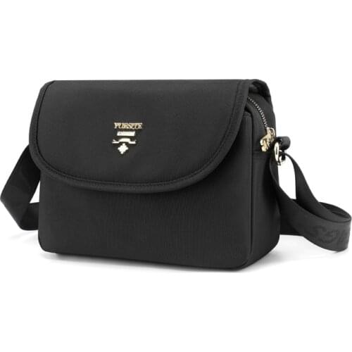 New Lightweight Female bag Nylon Waterproof Small Woman bags Casual Fashion Ladies Shoulder bag high quality solid sac a main