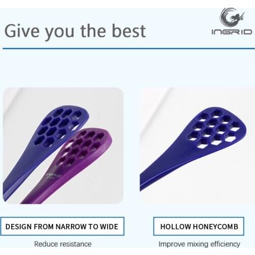 Honeycomb Hair Dye Stirring Stick Colored Plastic Baked Oil Dyeing Hairdressing Tool Plastic Salon Hairdressing Mixer Stirring