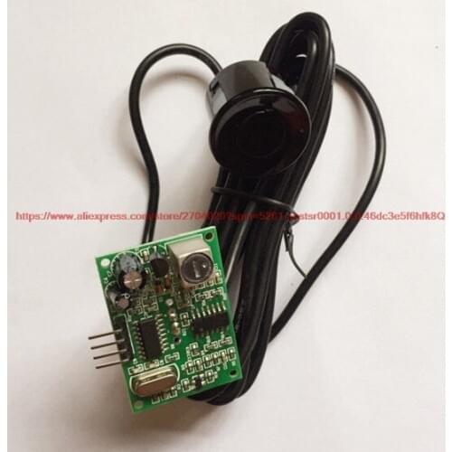 Serial TTL output with long distance ultrasonic sensor / transceiver integrated waterproof module