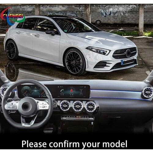 Anti-Slip Anti-UV Mat For Mercedes Benz A-Class W176 W177 Dashboard Cover Pad Dashmat Protect Sunshield Pad Accessories