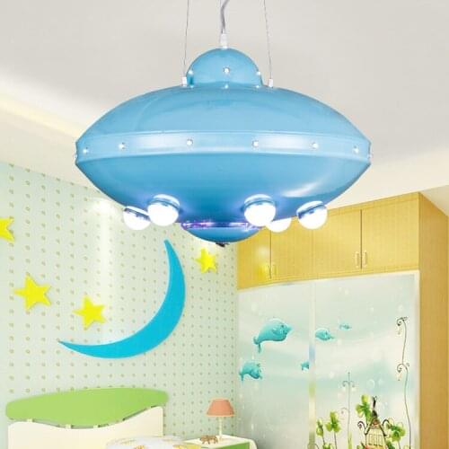 Children toy modern LED ceiling lamps childrens room boys cartoon girls bedroom nursery led childrens room UFO lamps ZA FG506