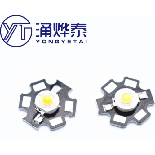YYT Ultra-bright high-power LED with aluminum substrate 1W3W5W white red green blue yellow light