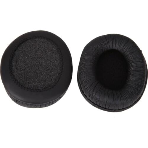 1Pair Memory Foam Earpads Replacement for SONY 7506 Leather Ear Pads Cushion Cover For SONY MDR 7506 MDR-V6 MIC Headphone Case