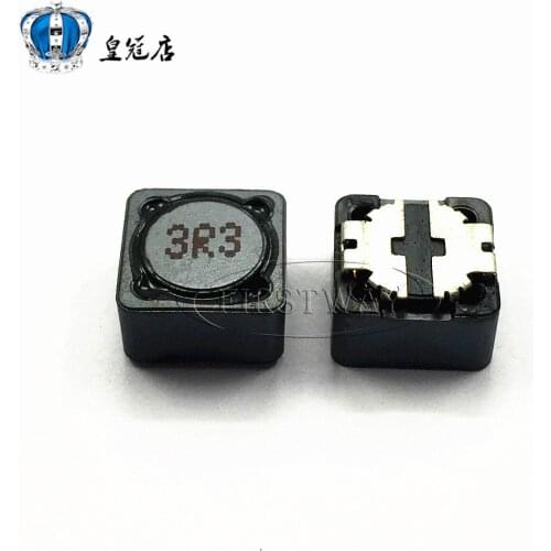 10pcs/SMD power inductors CDRH124 CDRH125 CDRH127 3.3UH word:3R3 Shielding inductance 12*12*4MM/12*12*5MM/12*12*7MM