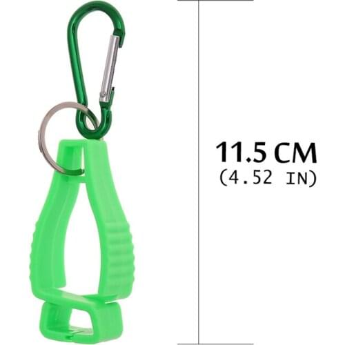 11.5cm Keychain Tool Clip Plastic Glove Clip Portable Keychain Car Wash Tool Wholesale Dropshipping Simple Tool Car Key Chain