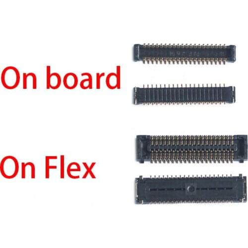 2-10Pcs LCD Display Digitizer FPC Connector On Board For Xiaomi Mi 5X A1 Mi5X M5X MIX 2 2S MIX2S MIX2 Touch Screen On Flex 40pin