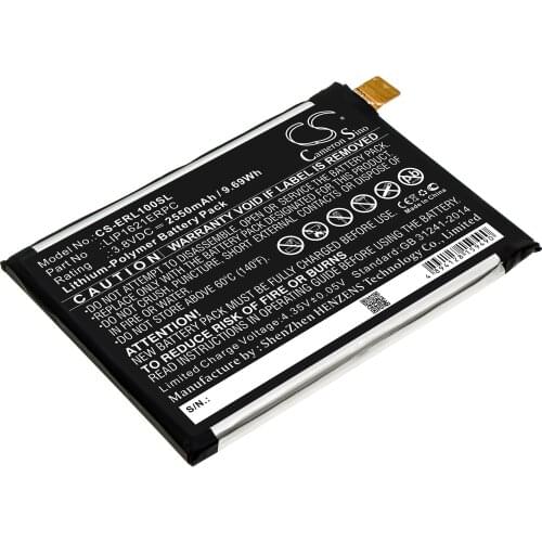 CS 2550mAh / 9.69Wh battery for Sony G3311, G3312, G3313, Xperia L1, Xperia L1 LTE LIP1621ERPC