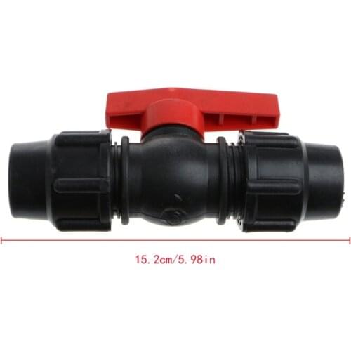 Quick Valve Connector 20mm/25mm/30mm Water Pipe PE Tube Ball Valves Accessories