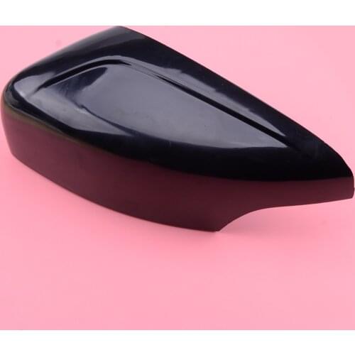 DWCX 39854904 Plastic Car Left Door Rearview Wing Mirror Cover Trim Cap Fit for Volvo XC60 2010 2011 2012 2013