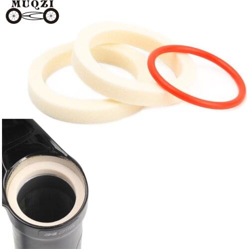 2Pcs Bicycle Front Fork Sponge Ring Cycling Sponge Ring Oil Sealed Foam for Bicycle Front Fork 32/34/35/36mm Bike Accessories