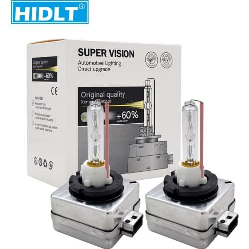 HIDLT Car Headlight Xenon D1S 6000K 35W Ceramic HID Bulb Purple Blue Green Pink 4300K 5000K 8000K D1S 55W Auto Headlamp Bulbs