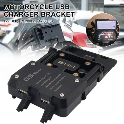 Motorcycle Phone Navigation Bracket Wireless Charger Holder for BMW F700/800GS R1200GS ADV Honda CRF1000L Africa Twin 2016