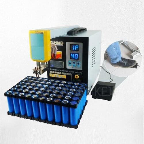 Lithium Battery Spot Welding Machine High-power Small Hand-held Nickel Sheet Welding Machine Commercial With Extended Arm Head