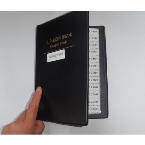 Free Shipping 0603 SMD Multilayer Inductor 52valuesX50pcs=2600pcs Sample Book 1nH~22uH Assortment Kit SDCL1608C SeriesPack