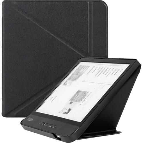 Brand New Protective Sleeve for Kobo Libra H2O N873 E-book 7-inch Bracket Leather Case Smart Wake