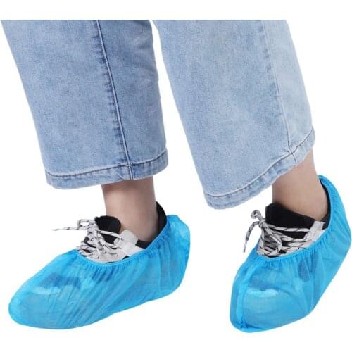 100pcs Non-woven Disposable Shoes Covers Breathable Dustproof Anti-slip Shoe Covers