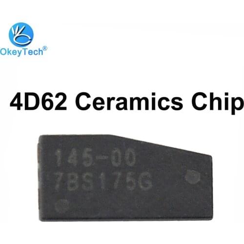 OkeyTech 4D62 Carbon Transponder Chip for Auto Car Key Programmer TP28 ID4D62 Carbon Ceremic Chip for Subaru Forester Impreza