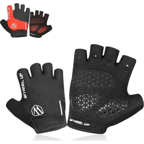 1 Pair Half Finger Gloves Non-Slip Breathable Sports Training Fingerless Gloves Exercise Equipment