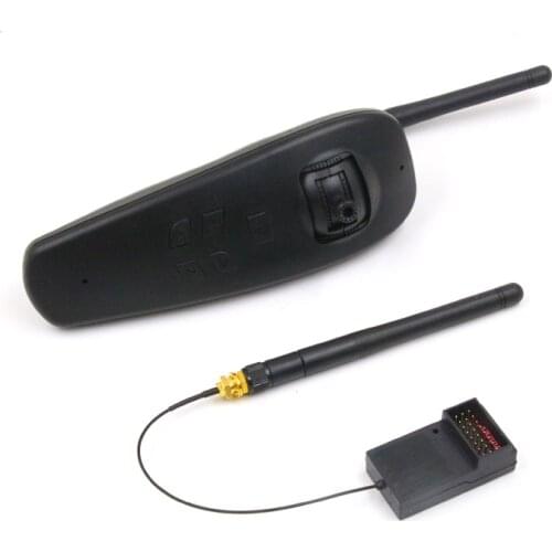 FATJAY NEW 2.4g 7CH Single hand Radio System Transmitter dual motor difference turn RC Boat Eskateboard U-shaped lifebuoy