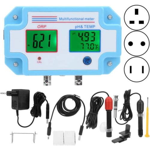 PH-2989 3 in 1 PH ORP Temperture Water Quality Detecor Multifunctional On Line Water Quality Monitor