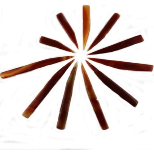 Random Color Natural Agate Burnisher Knife Gold Silver Jewelry Polishing Tools 1 Piece