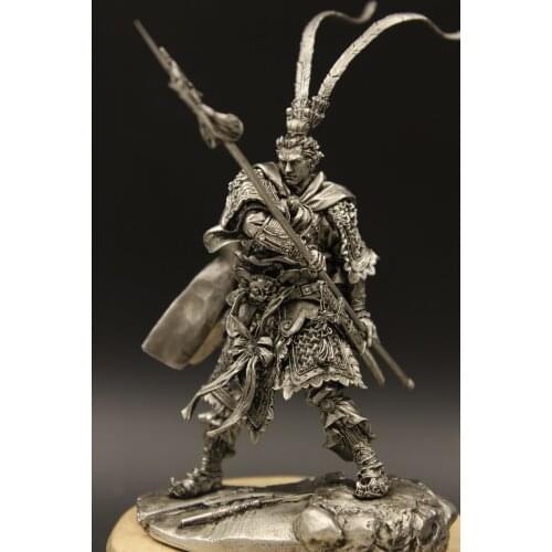 Records Of The Three Kingdoms Riboud 1/18 90mm Tin Metal Ancient Chinese Soldiers Collection Landscape Desktop Home Gifts