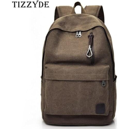 Mochilas mujer 2018 Mens Fashion trend backpack Casual canvas backpack Unisex retro travel school student mochila feminina hb16