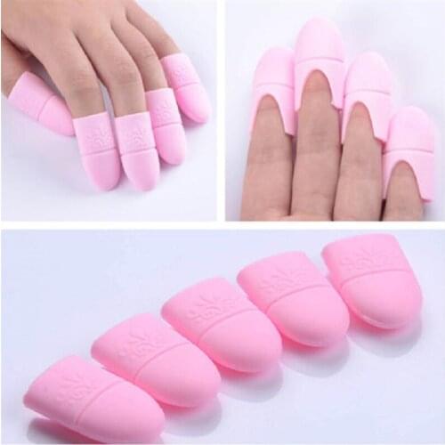 Silicone Nail Art Soak Off Cap Clips Varnish UV Gel Polish Remover Wrap Tool Nail Wipes Manicure Tools Accessories