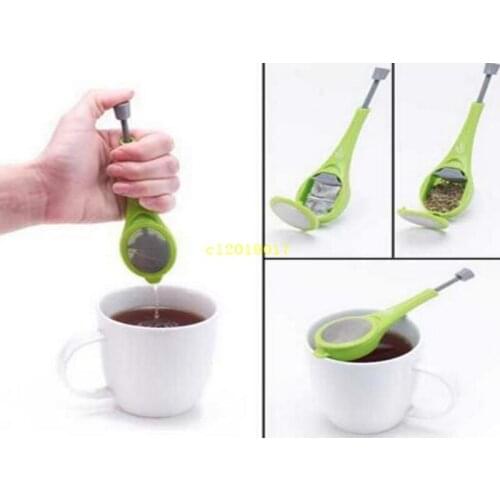 Tea Infuser Gadget Stainless Steel Teas Strainers Food Grade PP Infuser Make Tea Infuser filer Silicone gel Coffee Strainer