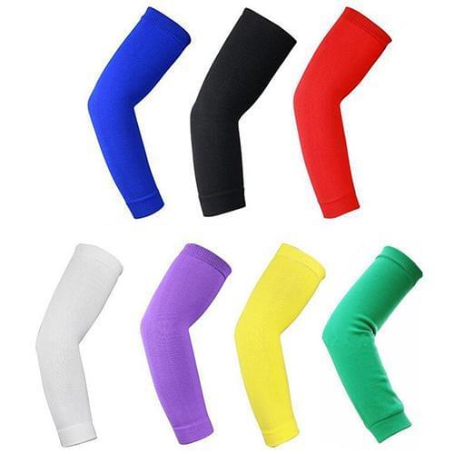 Sports Arm Compression Sleeve Basketball Cycling Arm Warmer Summer Running UV Protection Volleyball Sunscreen Bands