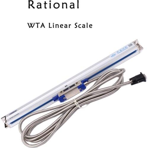Linear Scale Rational WTA1 50 100 150 200 250 300 350 400mm 0.001mm Res Precision Measuring Encoder for Lathe Milling Machine