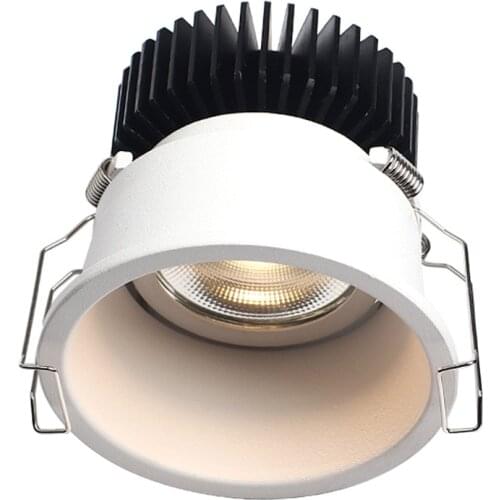 Recessed Ceiling Lights 7W Warm Lighting 75mm Diamater Brightness Adjustable Spotlight LED Ceiling Light Modern Lamp Living Room