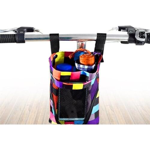 Cycling Waterproof Front Storage Bag Kids Bike Basket Mobile Phone Water Cup Storage Bags for Motorcycle Electric Vehicle Bags