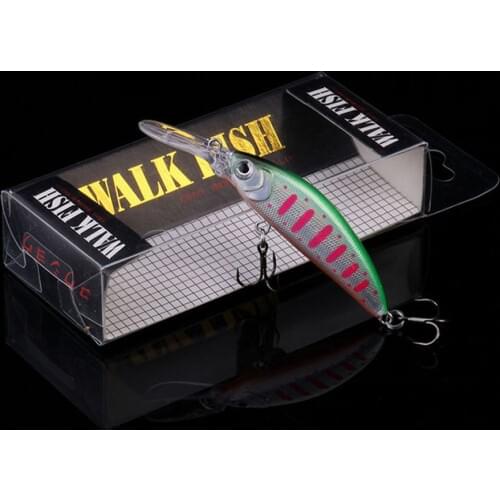 WALK FISH Mini Minnow Fishing lure 5cm 5.3g Bait Lifelike swing small fish Hard deep diving lures vibration japan ima 50ss