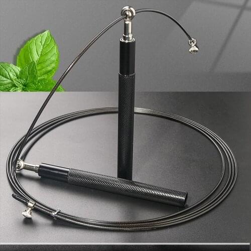 Steel Wire Skipping Skip Adjustable Jump Rope Crossfit Fitness Equipment Exercise Workout 3 Meters Speed Training Home Fit 1 PCS
