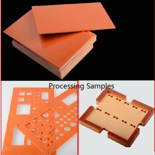 3/5/10/15/20/25/30mm Bakelite Flat Plate Sheet Electrostatic Prevention Phenolic Resin Insulation Board Insulated Panels