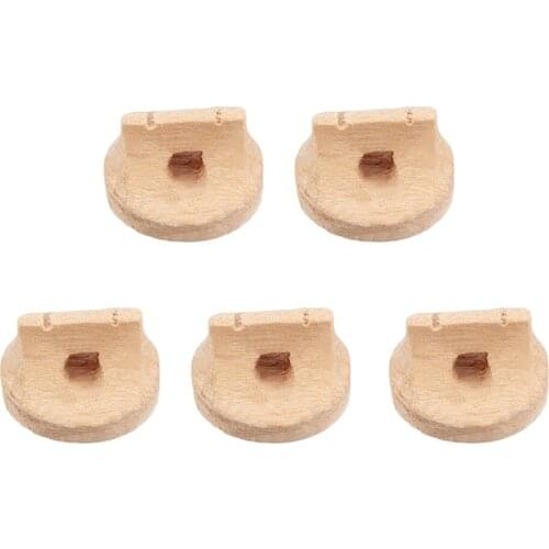 5pcs Maple Wood Chinese Violin Erhu Bridge for String Instrument Erhu Parts