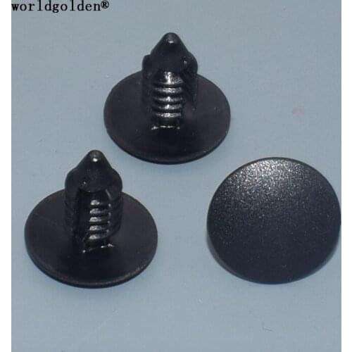 Worldgolden 10pcs auto fasteners Fender & Bumper Shield Retainer for GM#20732399,14093311