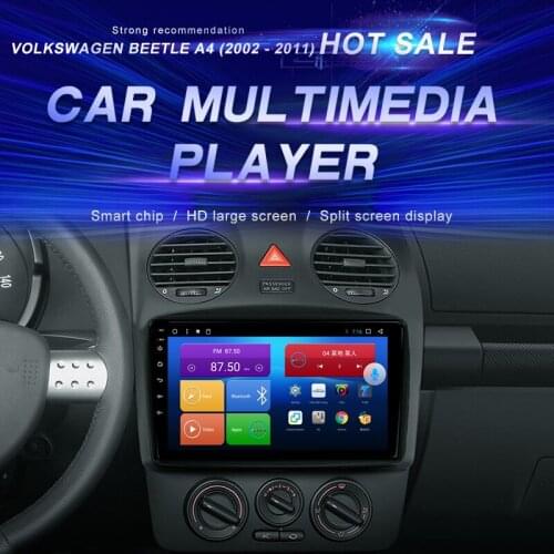 Android Car DVD For Volkswagen Beetle A4 （2002 - 2011） Car Radio Multimedia Video Player Navigation GPS Android10.0 Double Din