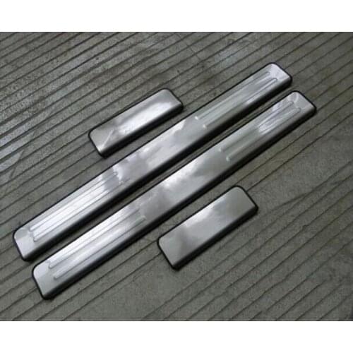 Auto parts Car-covers Scuff Plate/Door Sill fit 2007 2008 2009 2010 2011 2012 2013 for Toyota Yaris Car styling